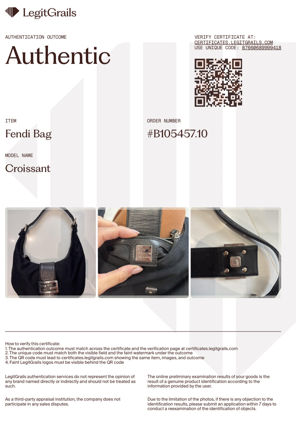 Fendi Croissant